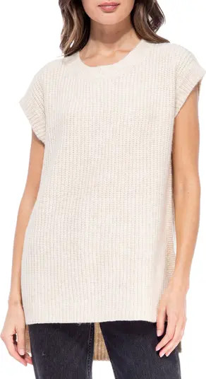 Bobeau Sleeveless Step Hi-Low Hem Sweater | Nordstromrack | Nordstrom Rack