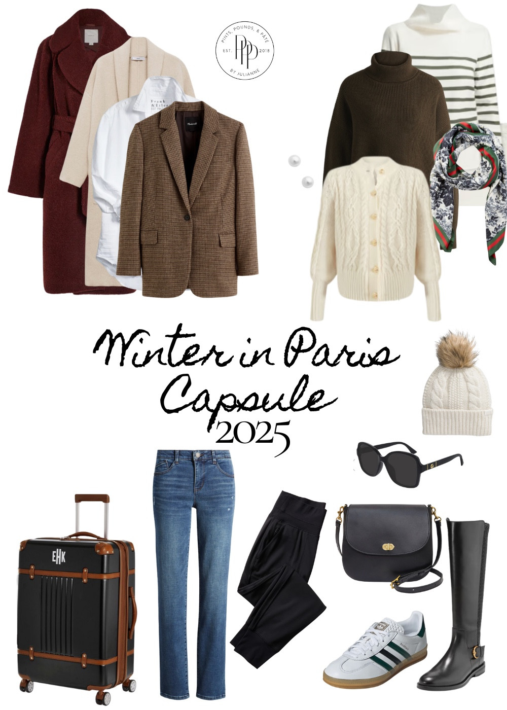 Winter in Paris travel capsule wardrobe! #paris #whattowearinparis #winterparis #capsulewardrobe #europetravel #travelpacking #parisfrance

#LTKTravel