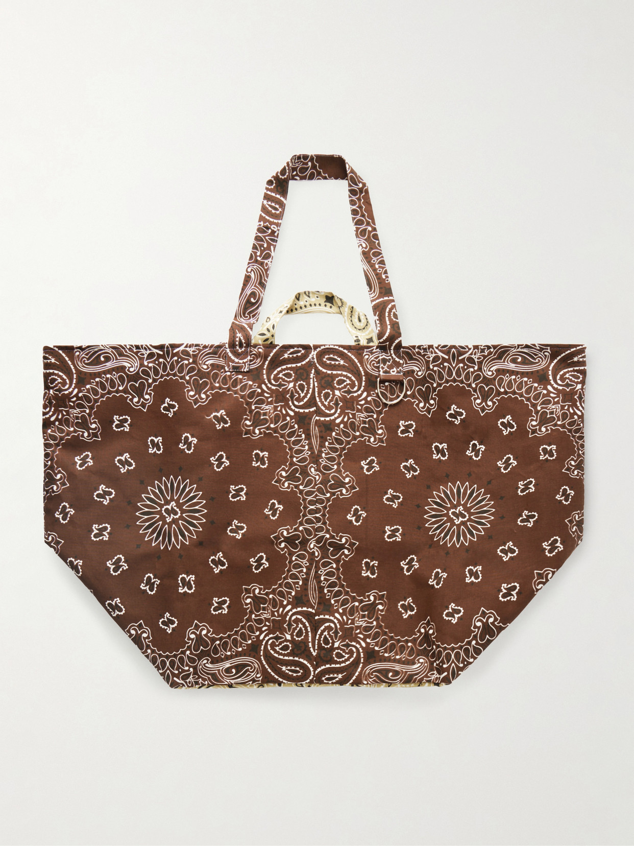 CALL IT BY YOUR NAME - Maxi Basket Printed Cotton Tote - Brown | NET-A-PORTER (US)