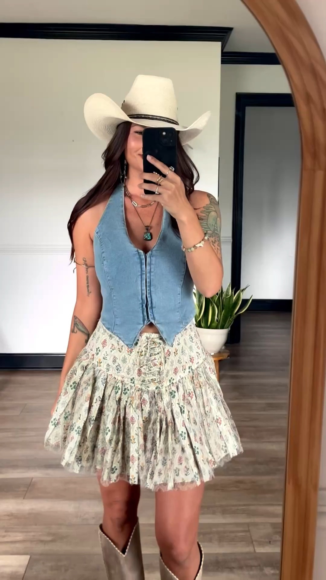 How adorable is this skort & vest combo!? Last day for 35% off with my code, LORILYNN35

Wearing xs skort and small denim top

#LTKFestival #LTKootd #LTKSeasonal