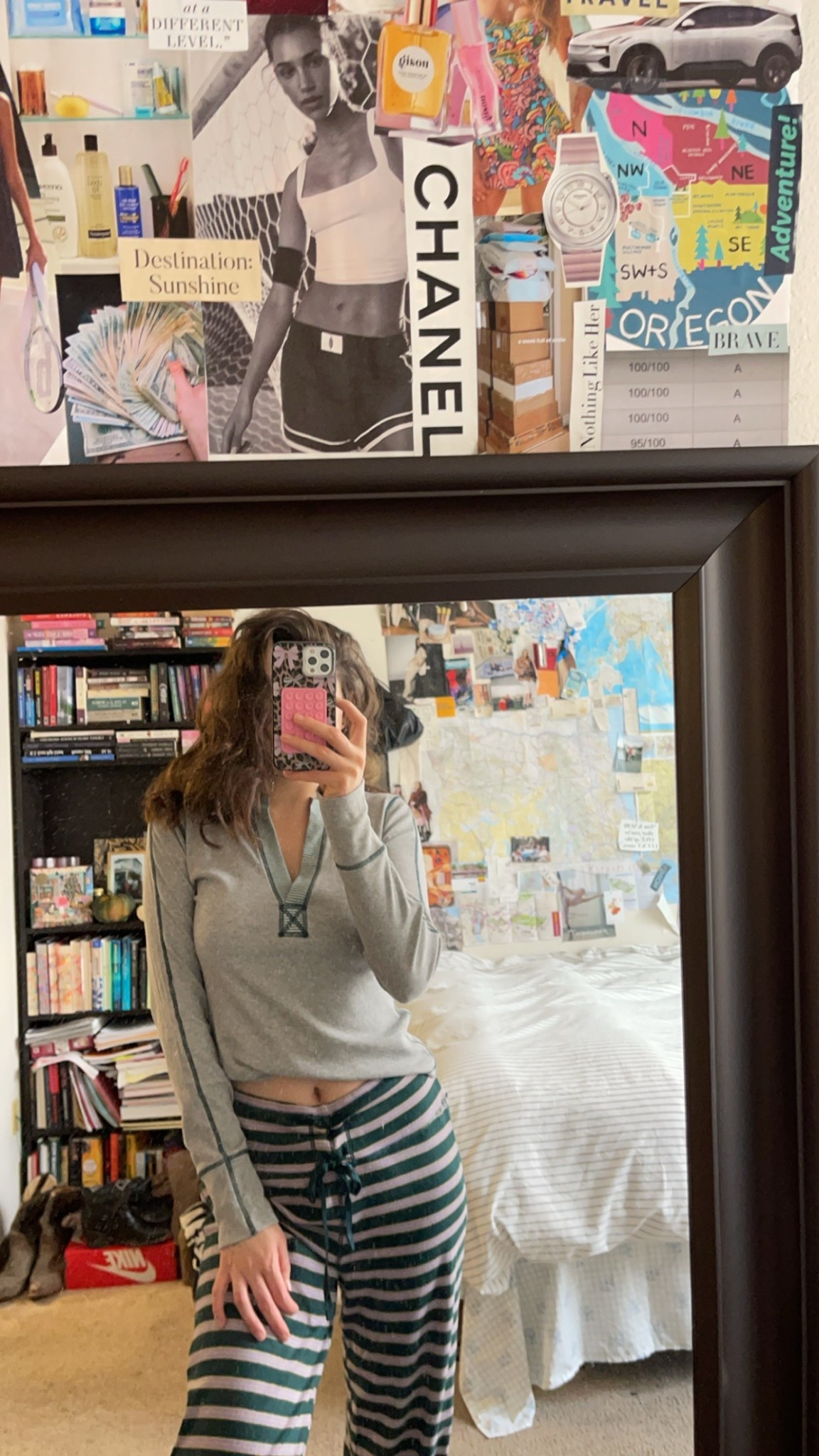 This is beautiful! I wear it around the house all the time! So comfortable and form fitting. Such a simple look. No effort look! Put it on and go. LOVE how long the pant legs are. 

#LTKTall #LTKHoliday #LTKSeasonal