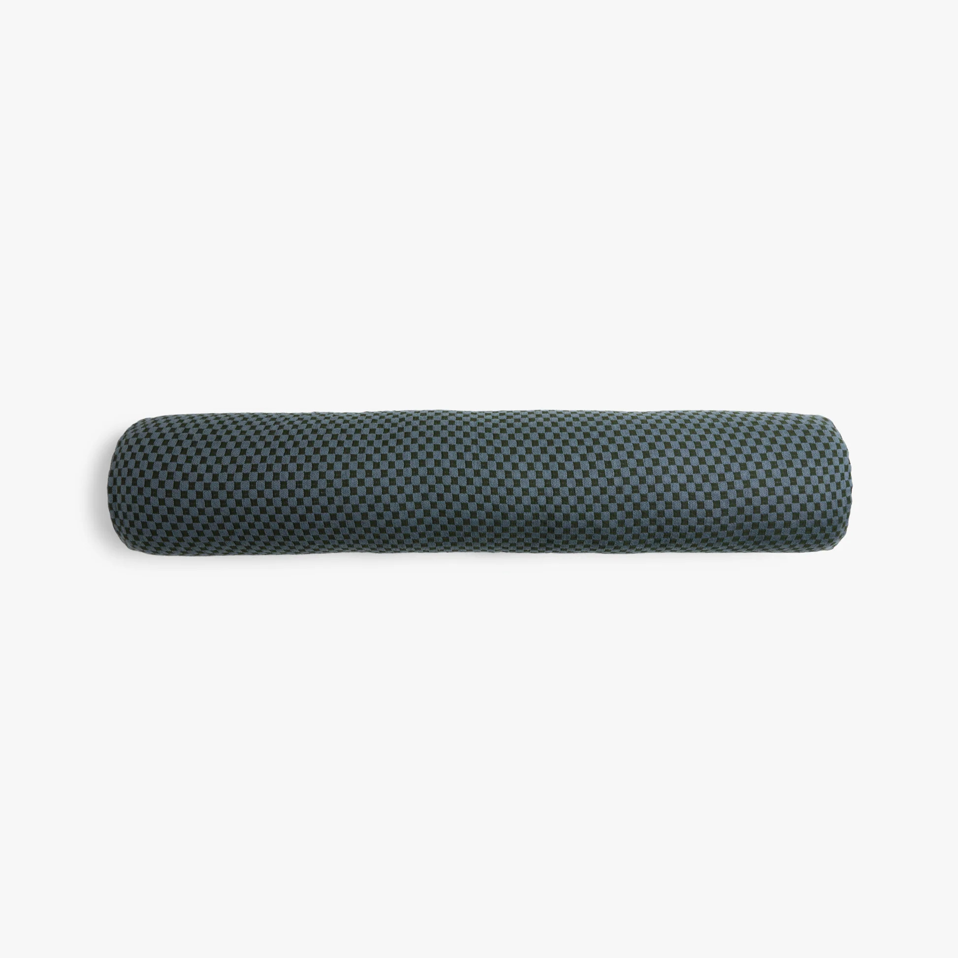 Organic Keys Jacquard Bolster Pillow Cover (Dusk and Evergreen) | Parachute