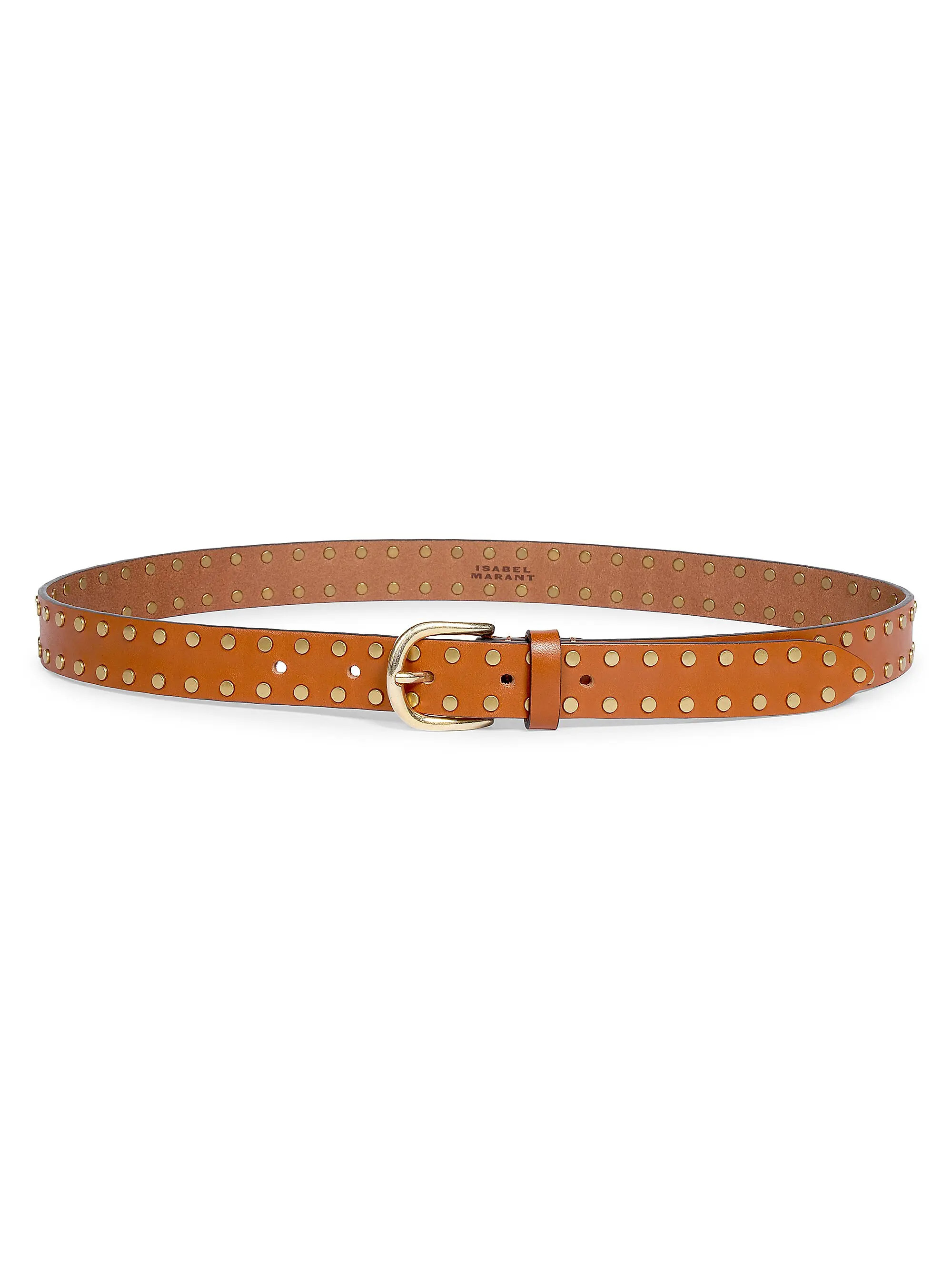 Zap Studded Leather Belt | Saks Fifth Avenue