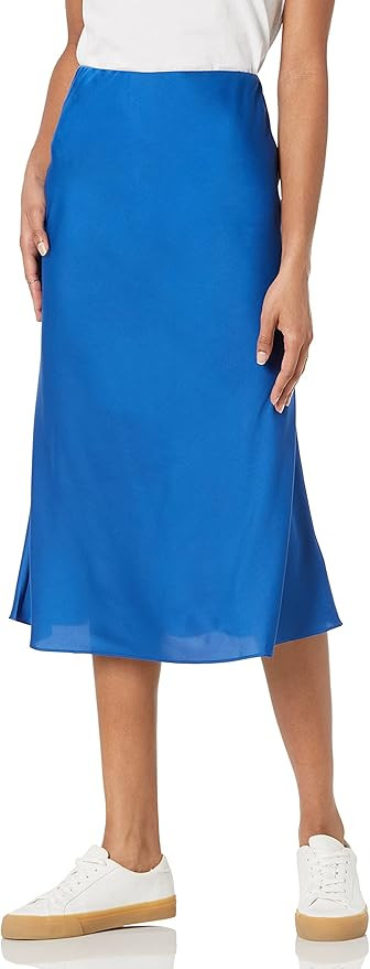The Drop Women's Maya Silky Slip Skirt | Amazon (US)
