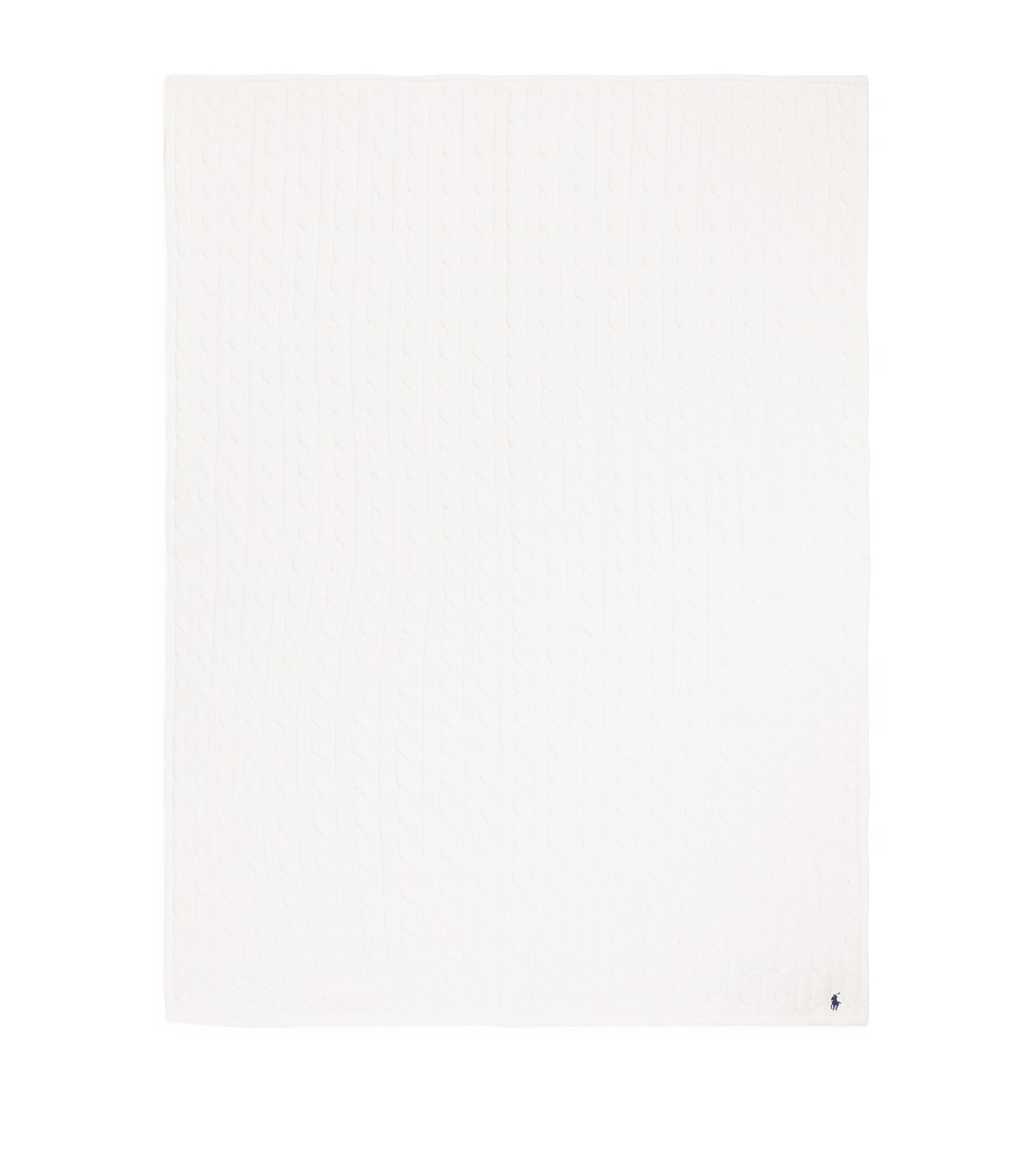 Ralph Lauren Kids Cotton Cable-Knit Blanket | Harrods (US)