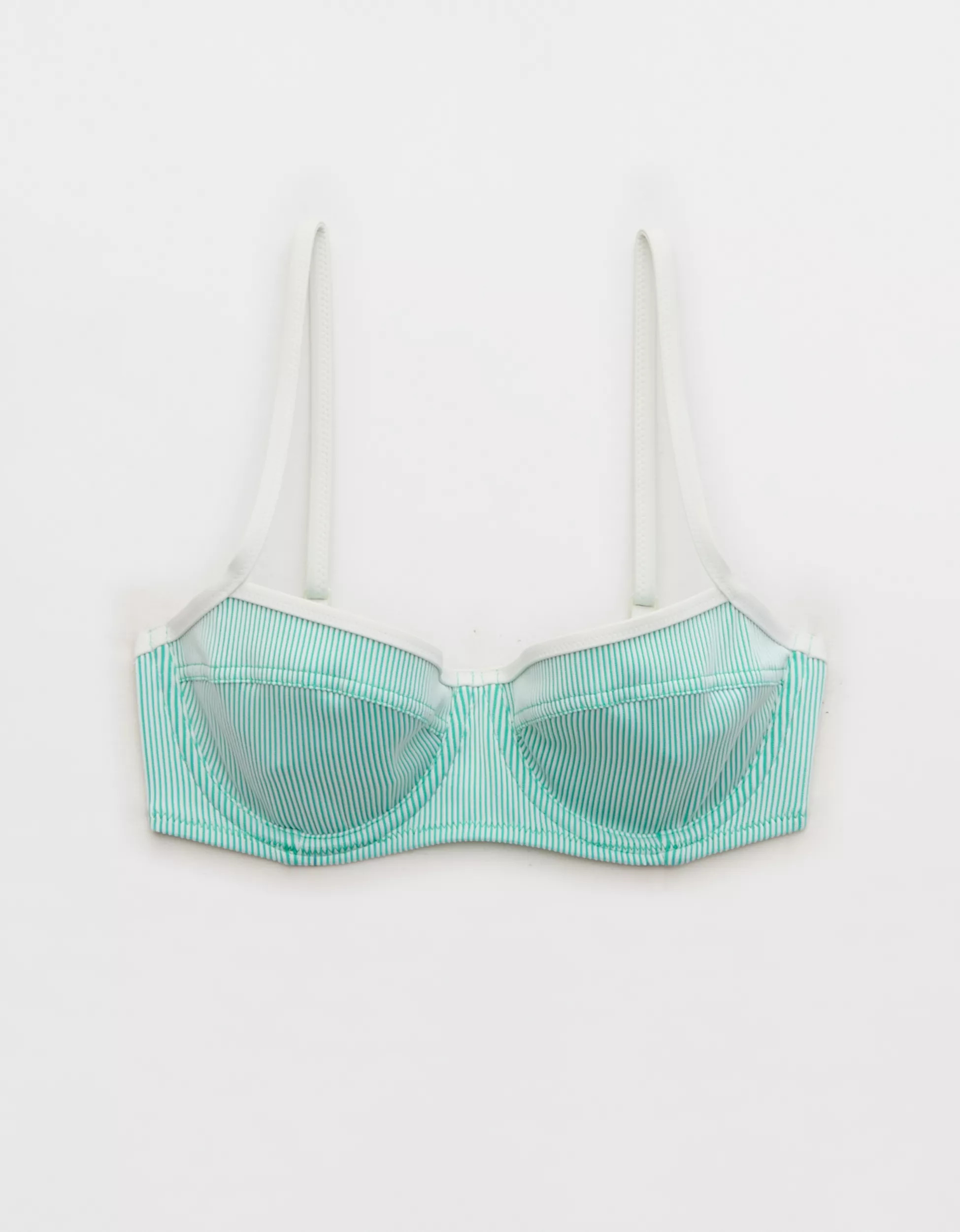 Aerie Ribbed Unlined Underwire Bikini Top | Aerie