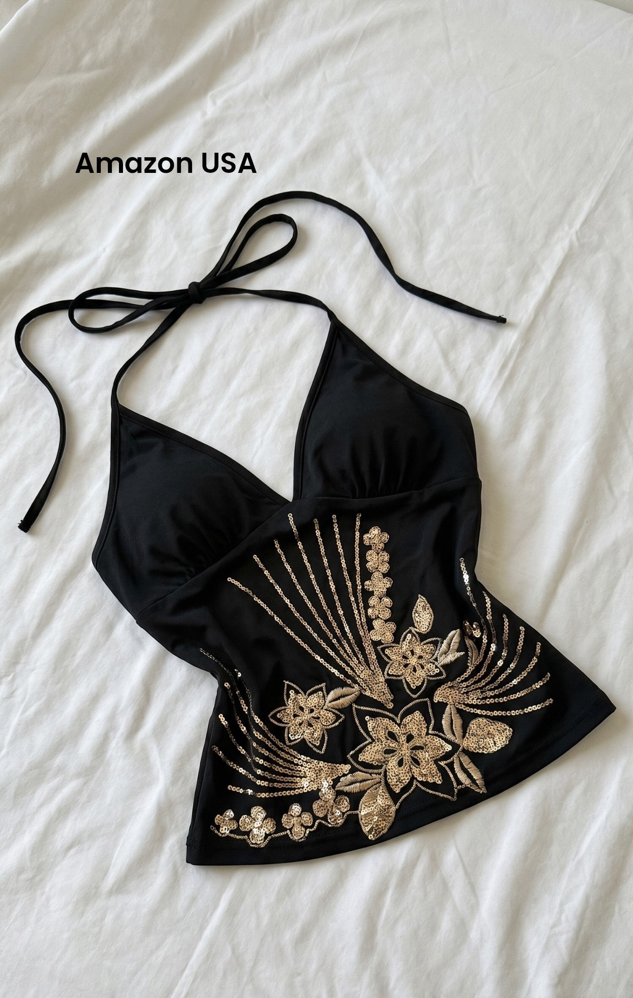 Cute night out Amazon top 🖤