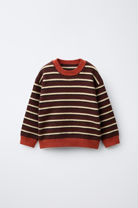 STRIPED KNIT SWEATER | Zara US