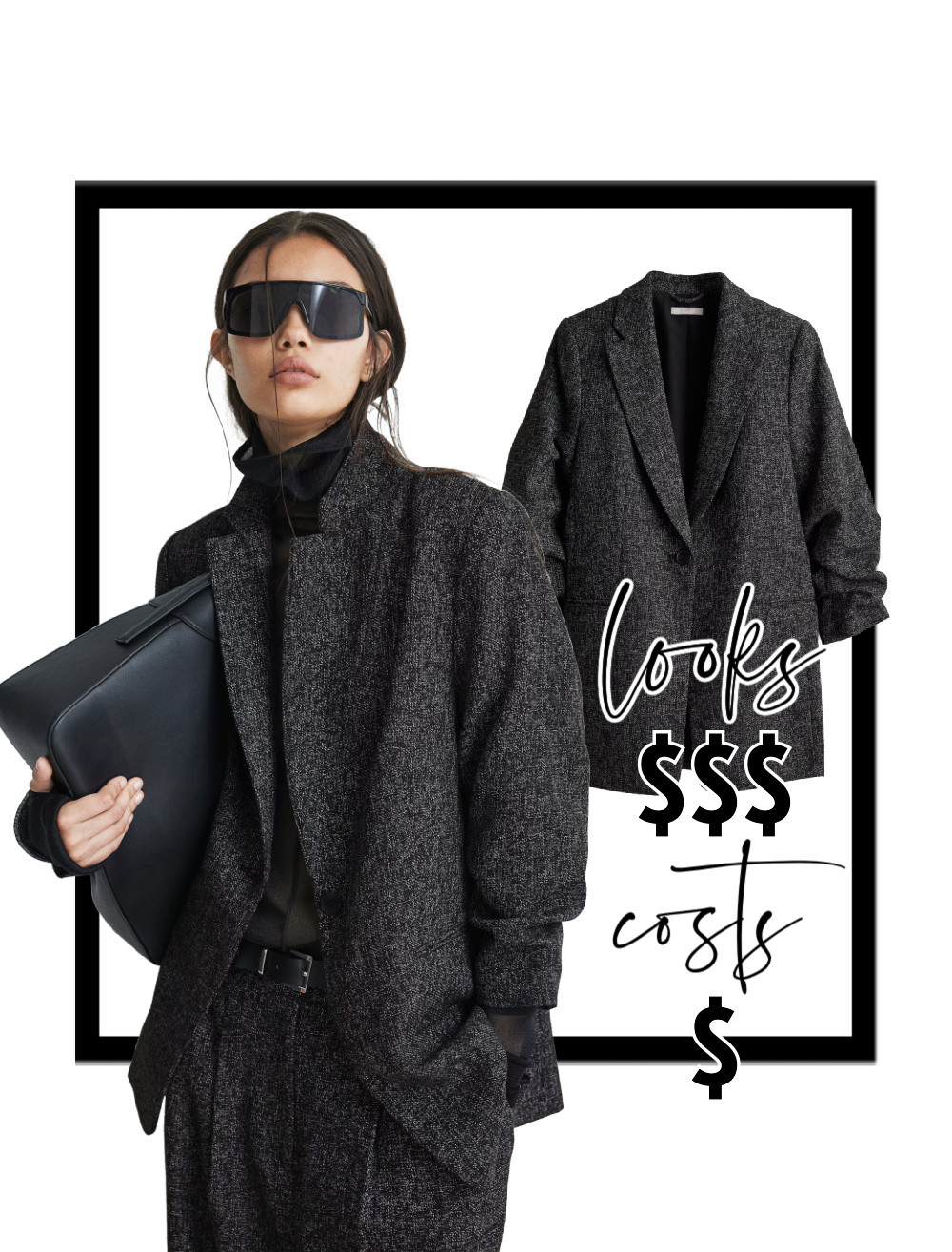 Looks $$$, costs $ #smartshopping #hm 

 #LTKSeasonal #LTKFindsUnder50 #LTKStyleTip