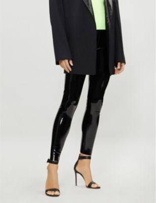 Patent faux-leather leggings | Selfridges