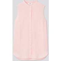 Women Premium Linen Sleeveless Shirt | UNIQLO (UK)