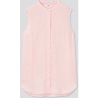 Women Premium Linen Sleeveless Shirt | UNIQLO (UK)