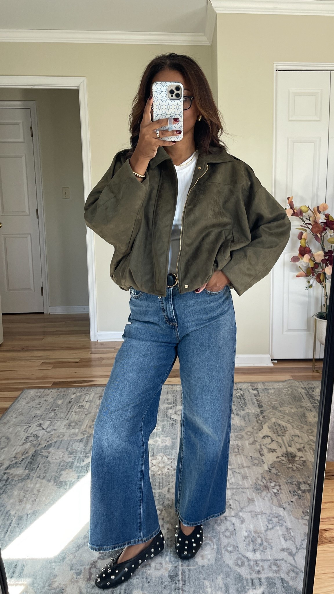 Amazon bomber jacket! This is a great look for less item and will sell out quick! Wearing a small 

#LTKFindsUnder100 #LTKOver40 #LTKFindsUnder50