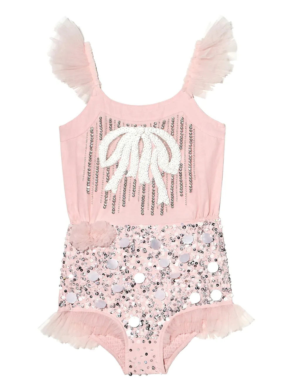 Tutu Du Monde Pom Pom sequin-embellished Onesie - Farfetch | Farfetch Global