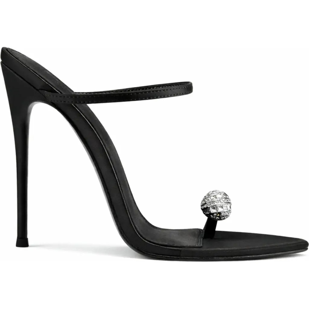FEMME Geneva Sandal in Black at Nordstrom, Size 11 | Nordstrom