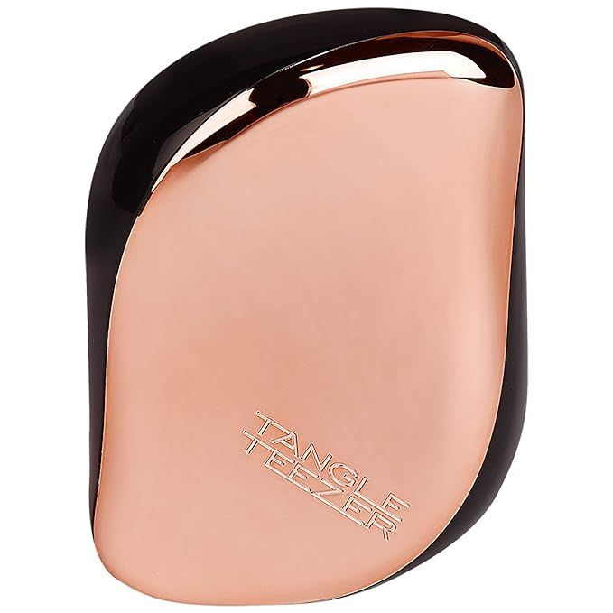 Tangle Teezer Compact styler detangling hairbrush, rose gold black, 1 Gram | Amazon (US)