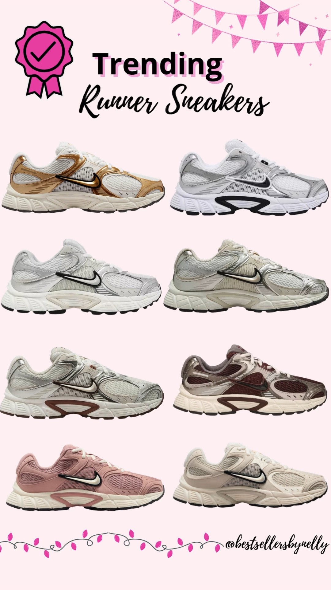 These Nike runner sneakers are everywhere right now👟☑️

Comfy, lightweight, and easy to style with everything from leggings to casual outfits.

I rounded up the trending colorways that feel neutral but still cool. These are the kind of sneakers you’ll reach for daily, whether you’re running errands or just want an effortless sporty look.

Save this post so you can come back when you’re ready to grab a pair ✨


Nike sneakers women
Nike runner sneakers
trending Nike shoes
everyday Nike sneakers
comfortable running sneakers
women’s athletic shoes
Nike neutral sneakers
casual sneakers women
Nike lifestyle shoes
best sneakers for errands
walking sneakers women
stylish running shoes
Nike trainers women
sporty everyday shoes
neutral sneakers women
trending sneakers 2025
women’s Nike trainers
comfortable casual sneakers
Nike mesh sneakers
athleisure sneakers women
running style sneakers
Nike fashion sneakers
LTK sneaker finds
women’s gym shoes
street style sneakers
daily wear sneakers
Nike footwear women
comfortable trainers
modern running shoes
LTK athletic shoes



#LTKActive #LTKfitnessgoals #LTKdayinmylife