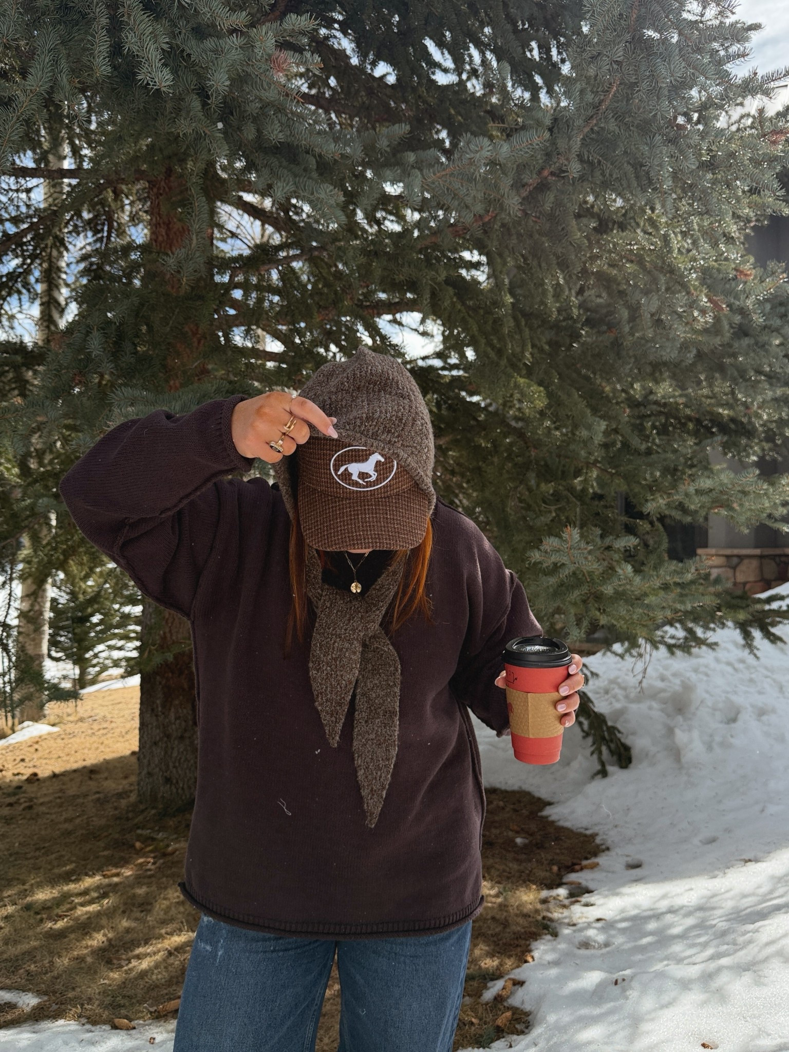 When in doubt go monochrome! It instantly elevates your outfit and makes it look and feel more “chic and put together”

I’m a small in the sweater, it runs oversized! I’m typically a large 

Spring outfits, casual outfits, trucker hat outfits, cool outfits 

#LTKspring #LTKspringtrends #LTKdayinmylife