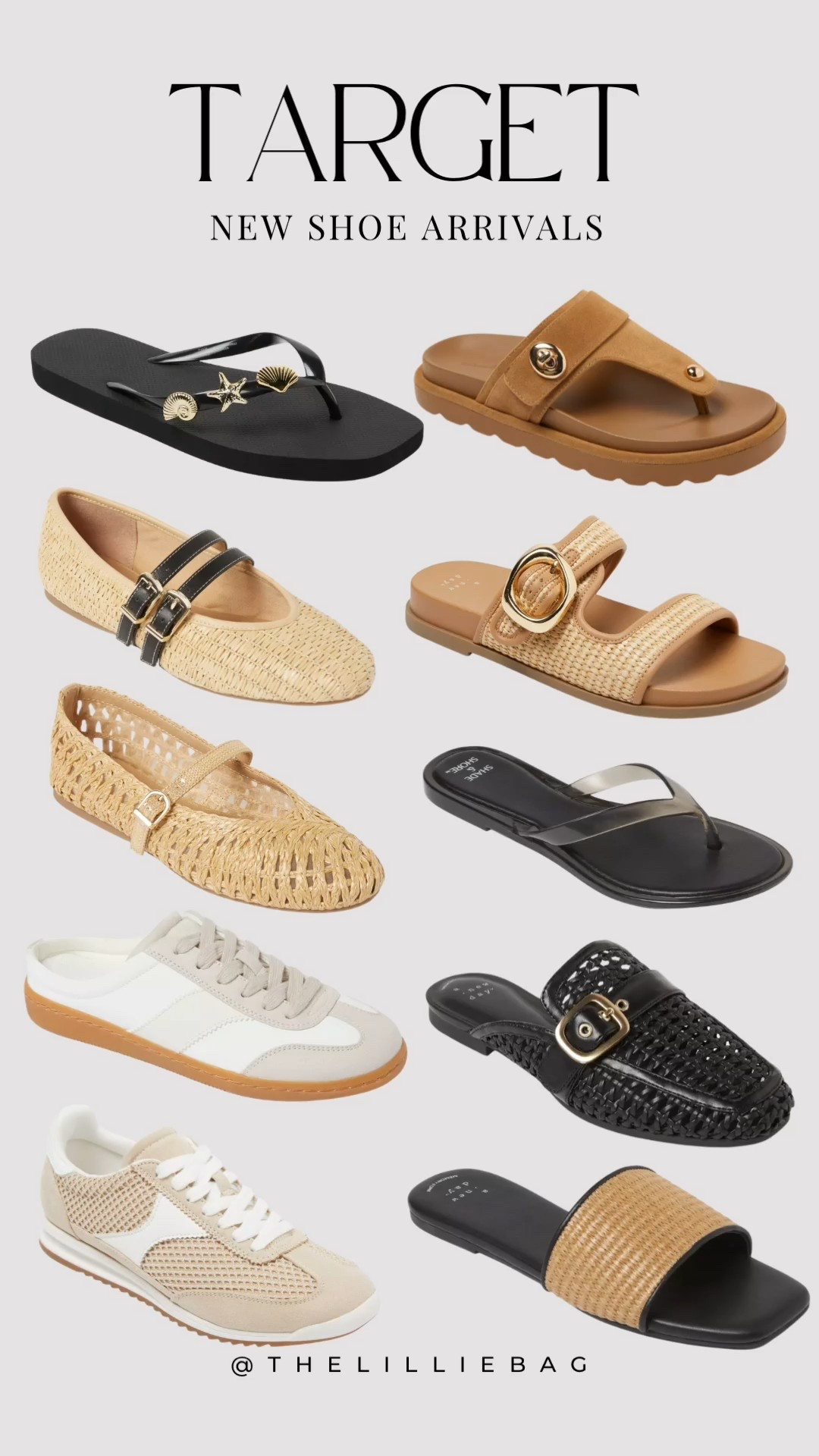 Target new shoe arrivals!👏🏻🤍 

Sandals. Shoes. Slip ons. #LTKFindsUnder50

#LTKSeasonal