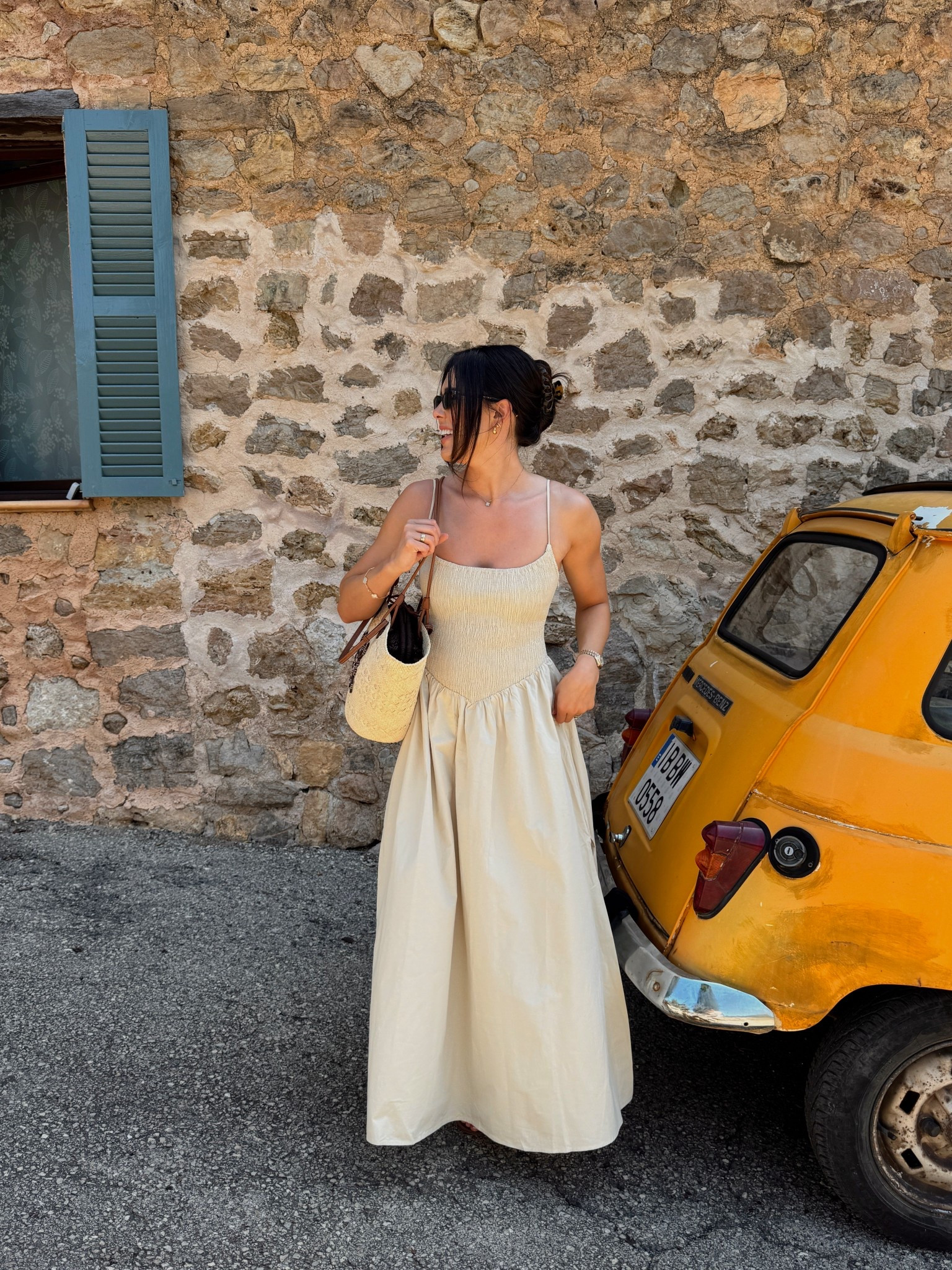 Beautiful day in Deià 

Dress, vest dress, European summer, Mallorca outfits, beige dress, Dissh 

#LTKuk #LTKsummer #LTKeurope