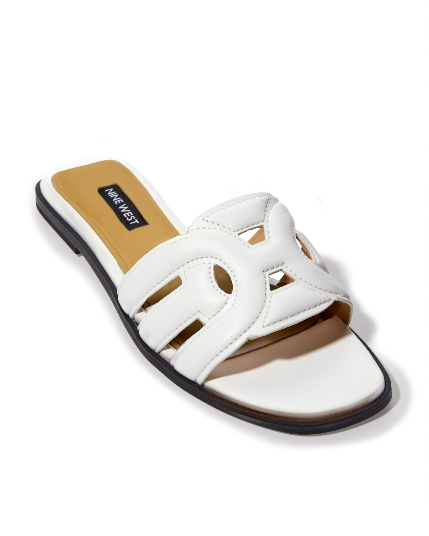 Slide Sandal - White | Boston Proper | Boston Proper