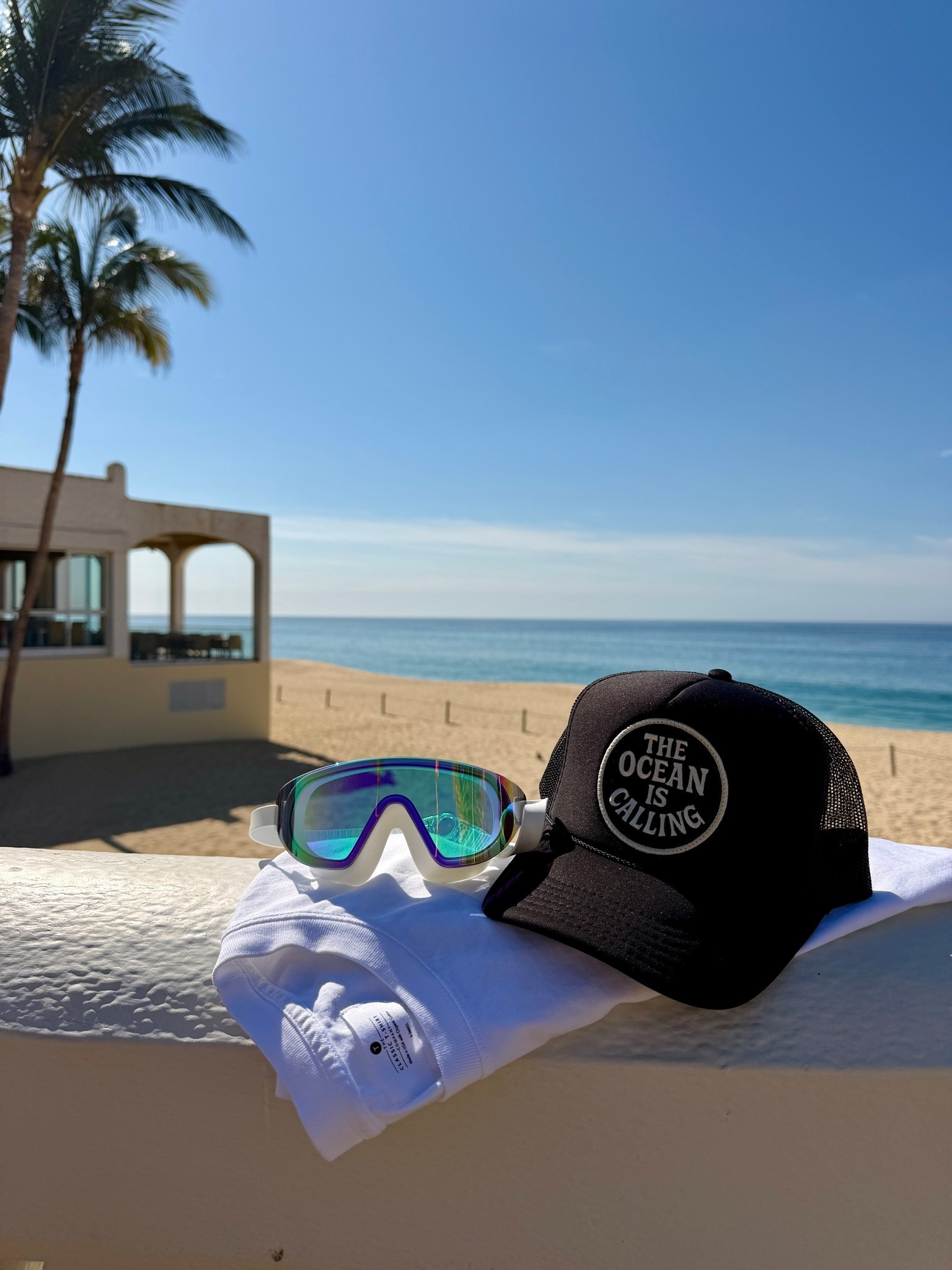 Vacay Necessities 🥽 ☀️🖤🌊 
When you tell the boys, “mama will get her hair wet today!” 🤭

#LTKmomlife #LTKTravel #LTKSwim