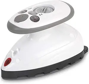 Ivation Small Mini Iron - Dual Voltage Compact Design, Great for Travel - Non-Stick Ceramic Solep... | Amazon (US)
