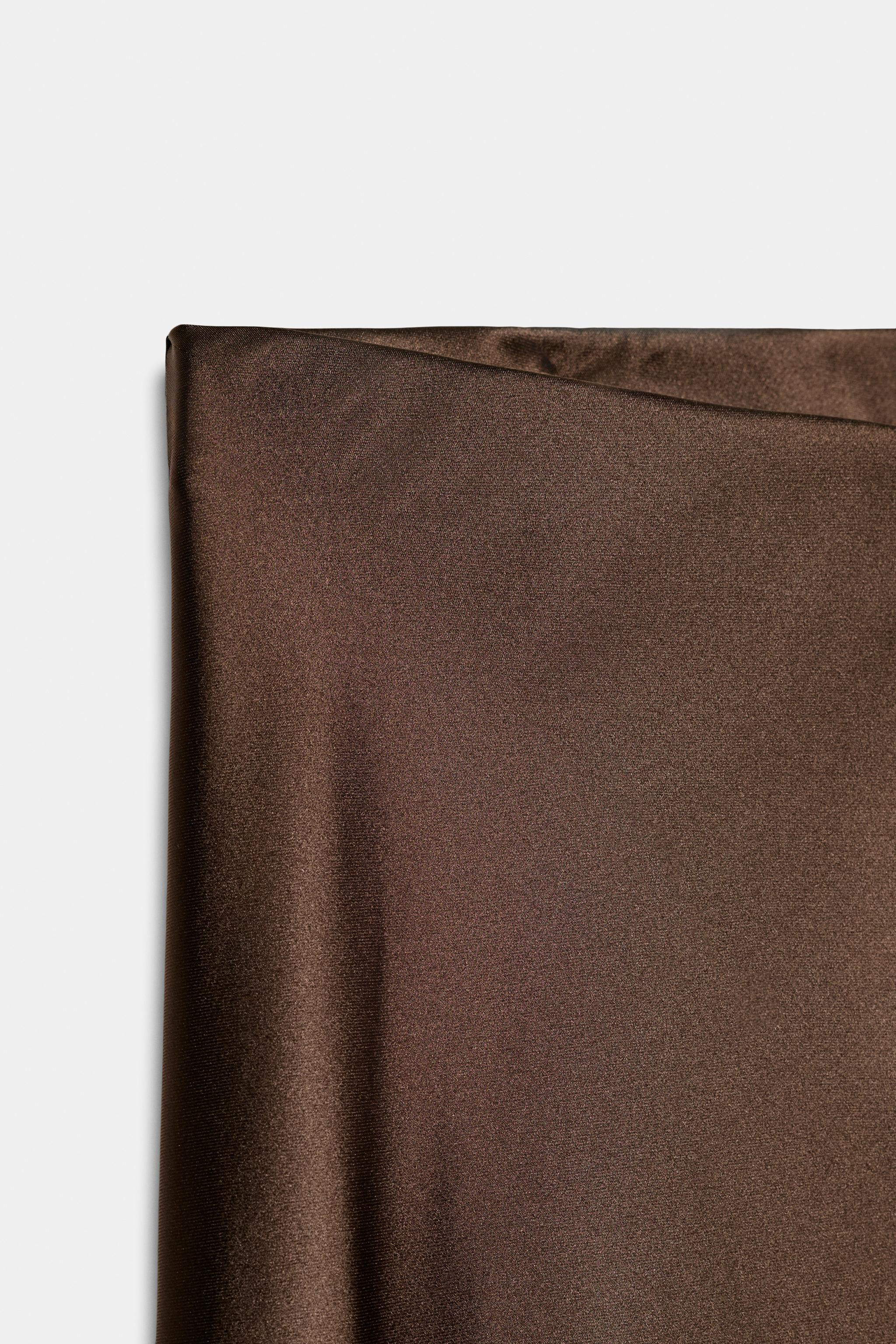 SATIN MIDI SKIRT | Zara UK