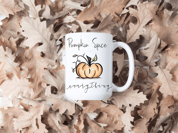 Pumpkin mug,  pumpkin spice , pumpkin decor, fall mug, fall decor mug, fall coffee mug, autumn mu... | Etsy (US)