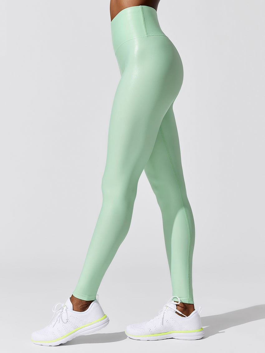 High Rise Full-length Takara Leggings in Neo Mint | Carbon38