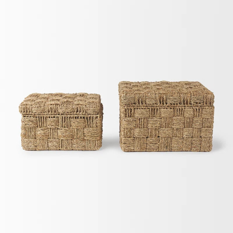 Dovecove Boxes Seagrass General Basket Set | Wayfair | Wayfair North America