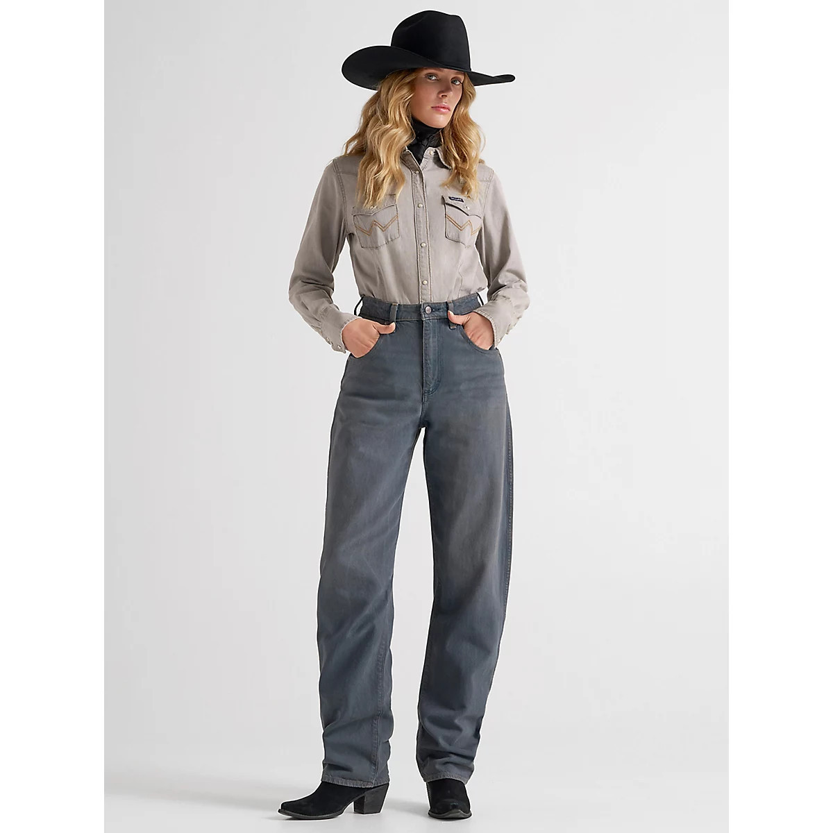 Women's Sleek Barrel Jean in Moonstone Fade | Wrangler