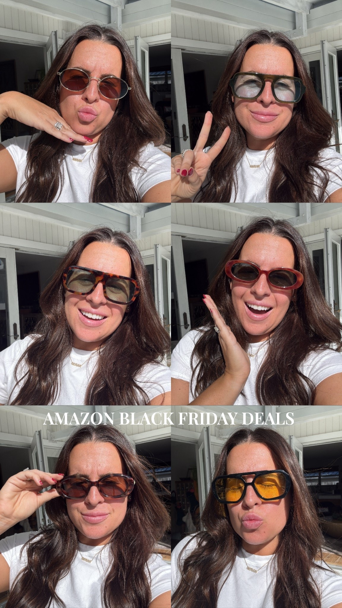 some of my favorite @amazon sunglasses are on major sale right now !! shop all of these style right here on LTK 😎 #ad #founditonamazon #winterfavorites2025 