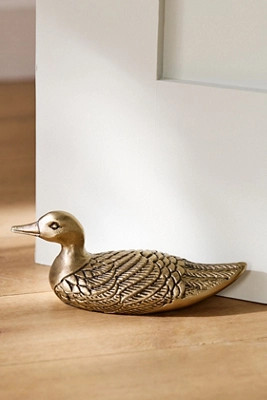 Ferme Mallard Metal Doorstop | Anthropologie (US)