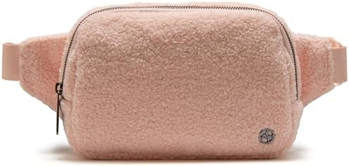 Pander Large 2L Fanny pack Everywhere Fleece Belt Bag for Women and Men with Adjustable strap Bel... | Amazon (US)