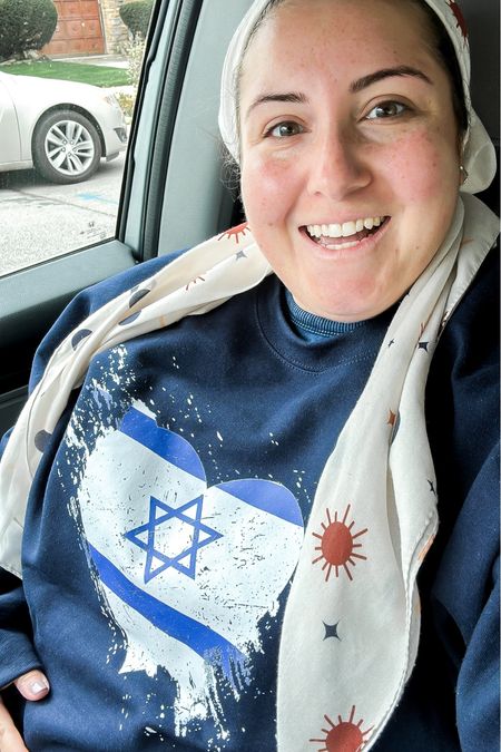 Love my new Israel sweatshirt. Proud to be Jewish and show my Jewish pride. Wearing a 2X  

#LTKfitness #LTKfindsunder50 #LTKplussize