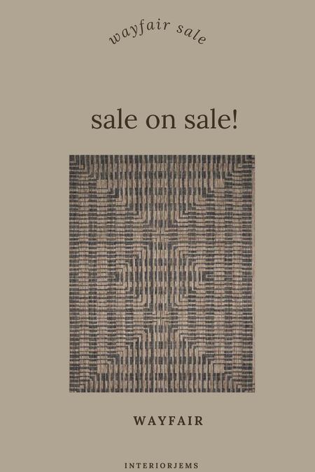 Outdoor rug on sale, sale on sale taking an additional 20% off and already on sale, woven outdoor rug, porch, and patio rug

#LTKFindsUnder50 #LTKHome #LTKStyleTip