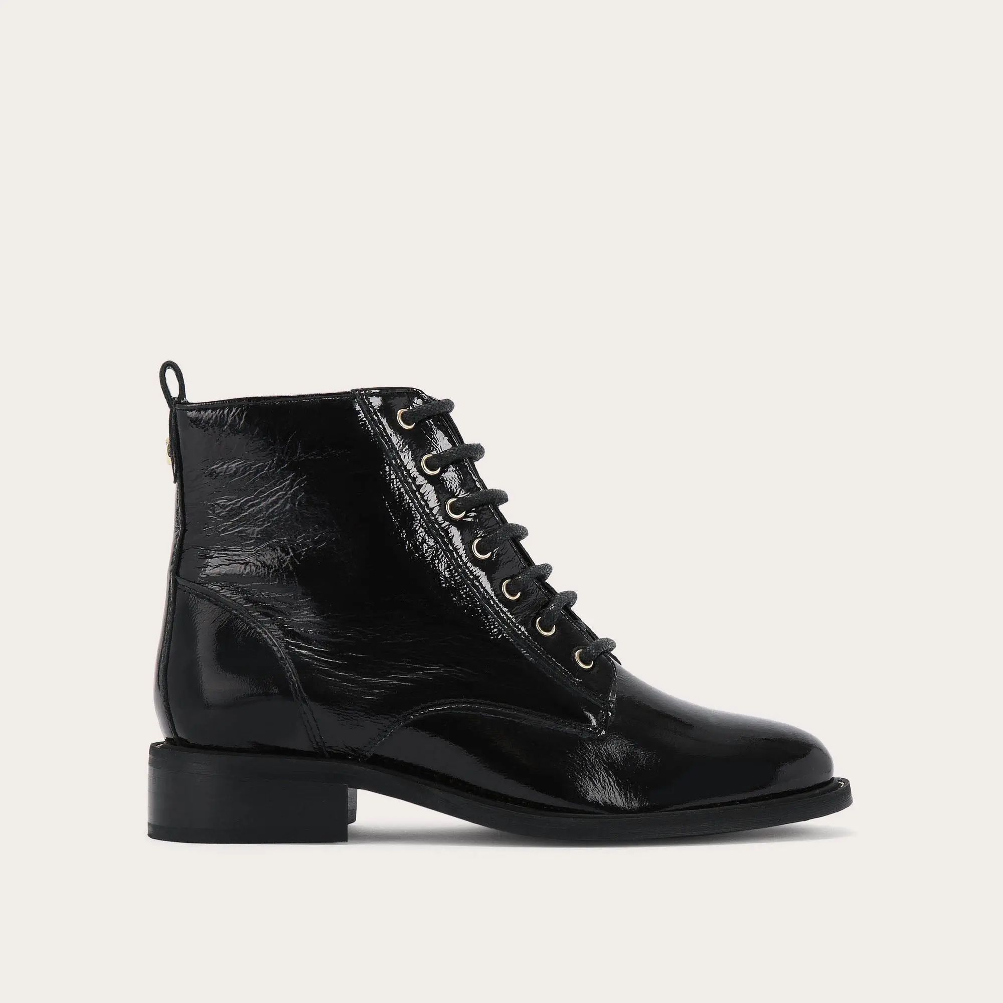 SPIKE Black Lace Up Ankle Boots by CARVELA | Carvela