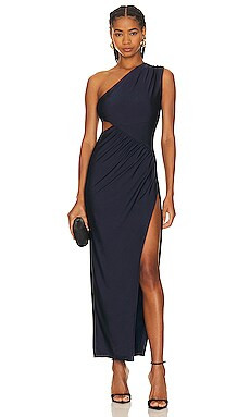 Runaway The Label Tilda Dress in Navy from Revolve.com | Revolve Clothing (Global)