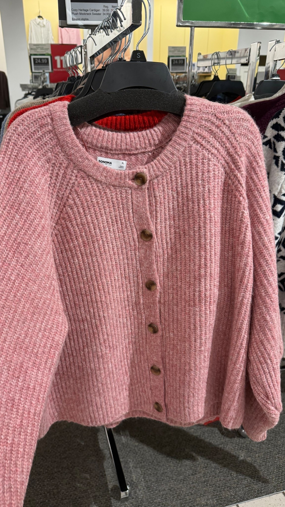 Spotted this cardigan at Kohls and it reminded me of Sezane! 

#LTKFindsUnder100 #LTKFindsUnder50 #LTKTravel