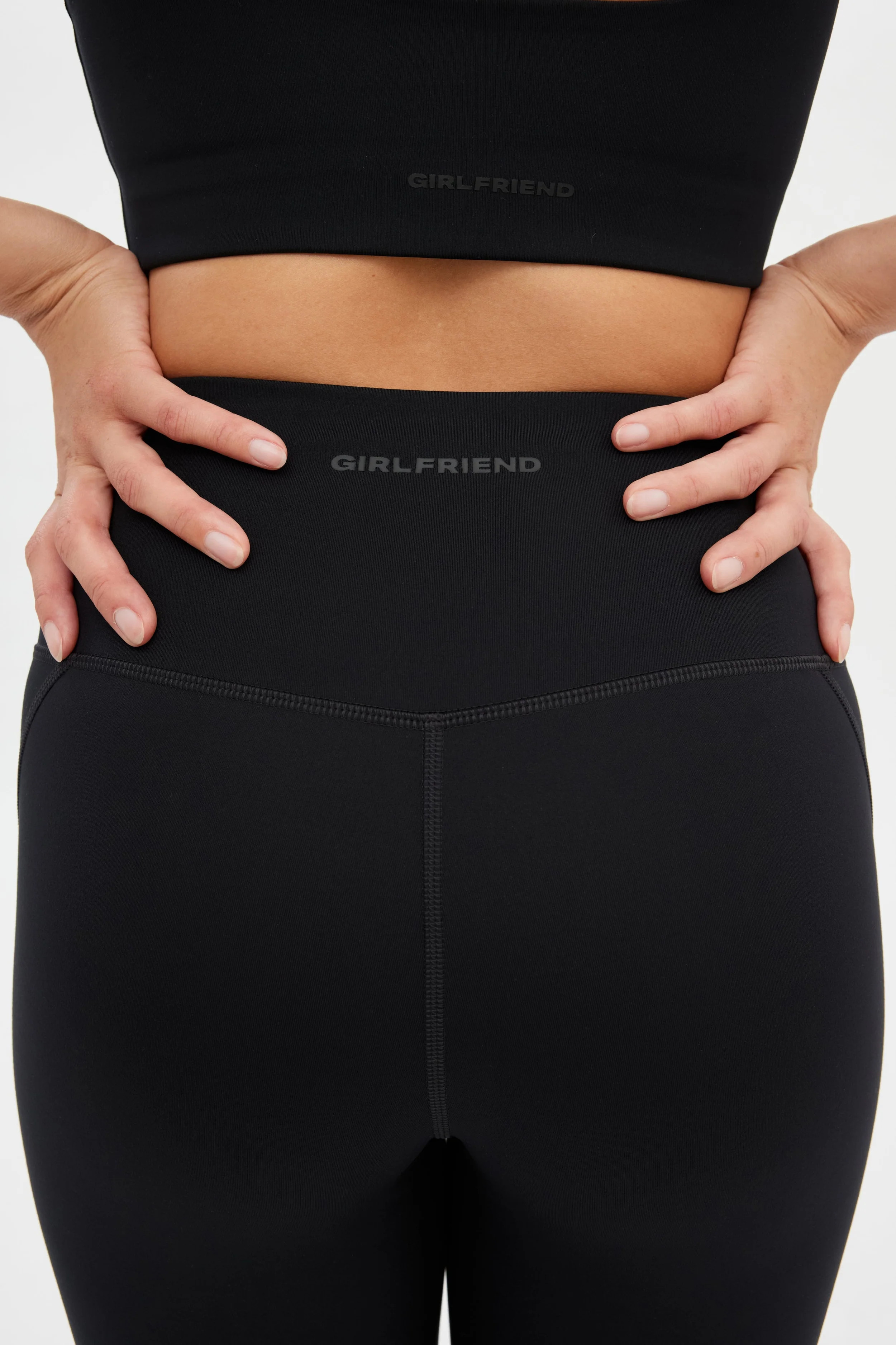 Black Compressive High-Rise Legging | Girlfriend Collective