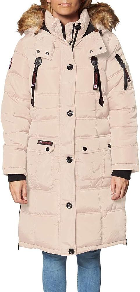 Canada Weather Gear Puffer Coat for Women- Long Faux Fur Insulated Winter Jacket | Amazon (US)