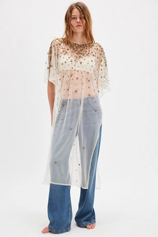 Gold Rush Embellished Kaftan | Free People (Global - UK&FR Excluded)