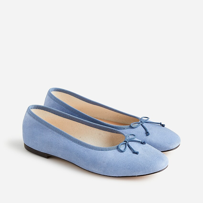 Zoe ballet flats in suede | J. Crew US