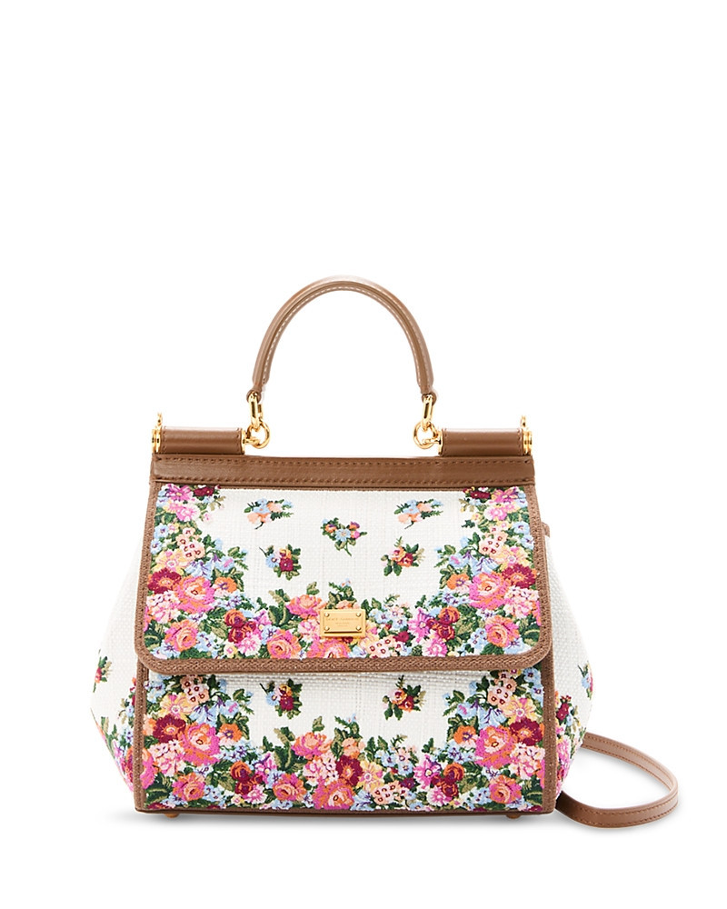 Dolce & Gabbana Floral Top Handle Bag | Bloomingdale's (US)