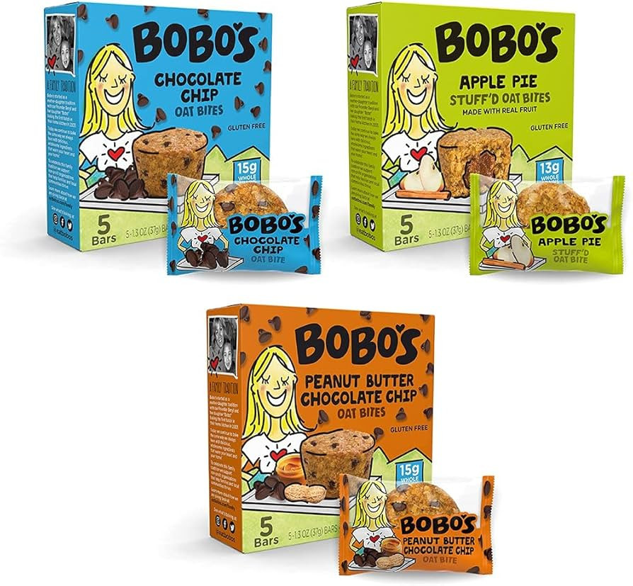 Bobo's Stuff’d Oat Bites, Set of 3 Pieces - (each Pack Contains 5 Pieces) Gluten Free Whole Gra... | Amazon (US)