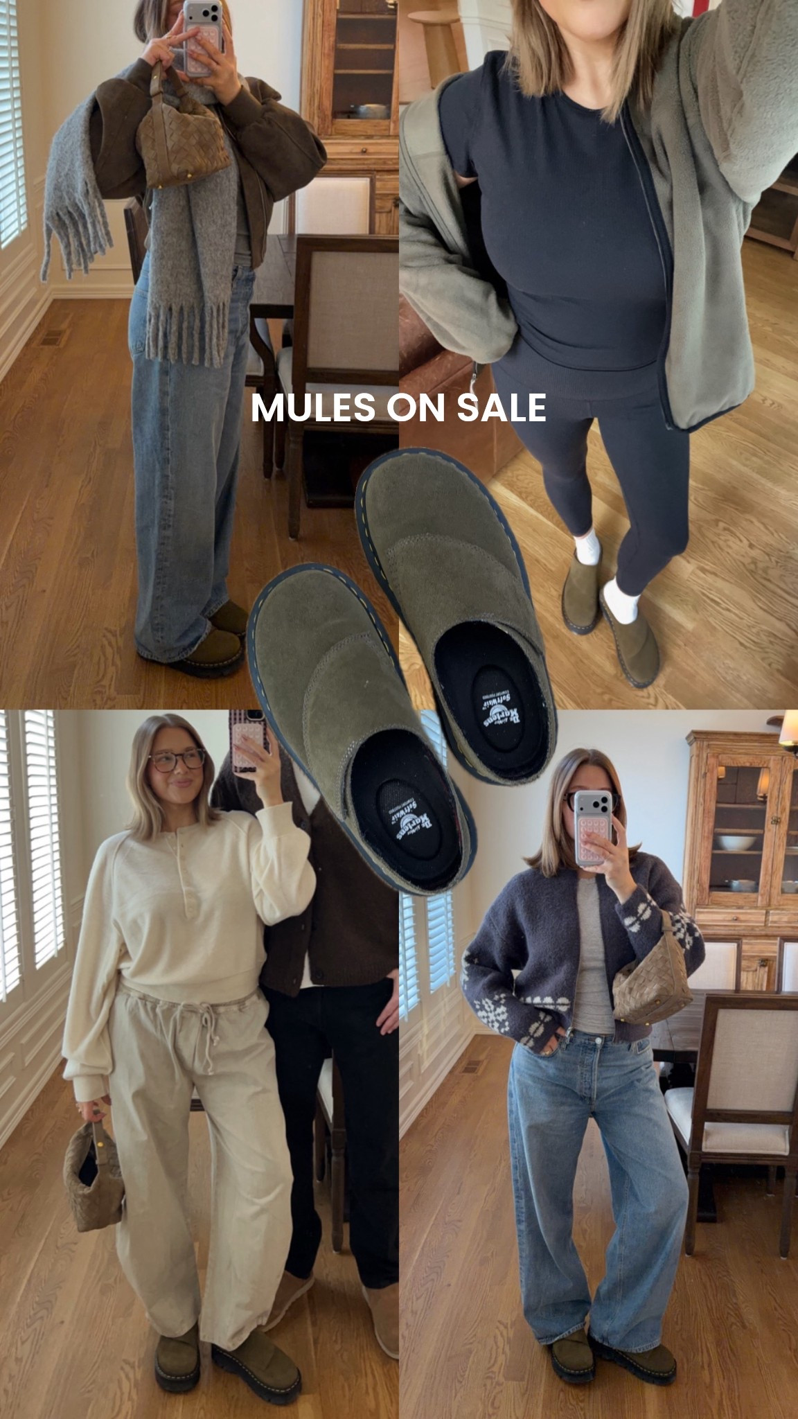 ON SALE 🤩 true to size I wear an 8. The color online can look more brown but if the color is OLIVE this is the shade fyi! Dr marten slides are platforms, comfy, true to size and perfect for all weather I love the green color it’s subtle and they go with everything! Super comfy and not too bulky I’ve worn so much 




#LTKootd #LTKSaleAlert