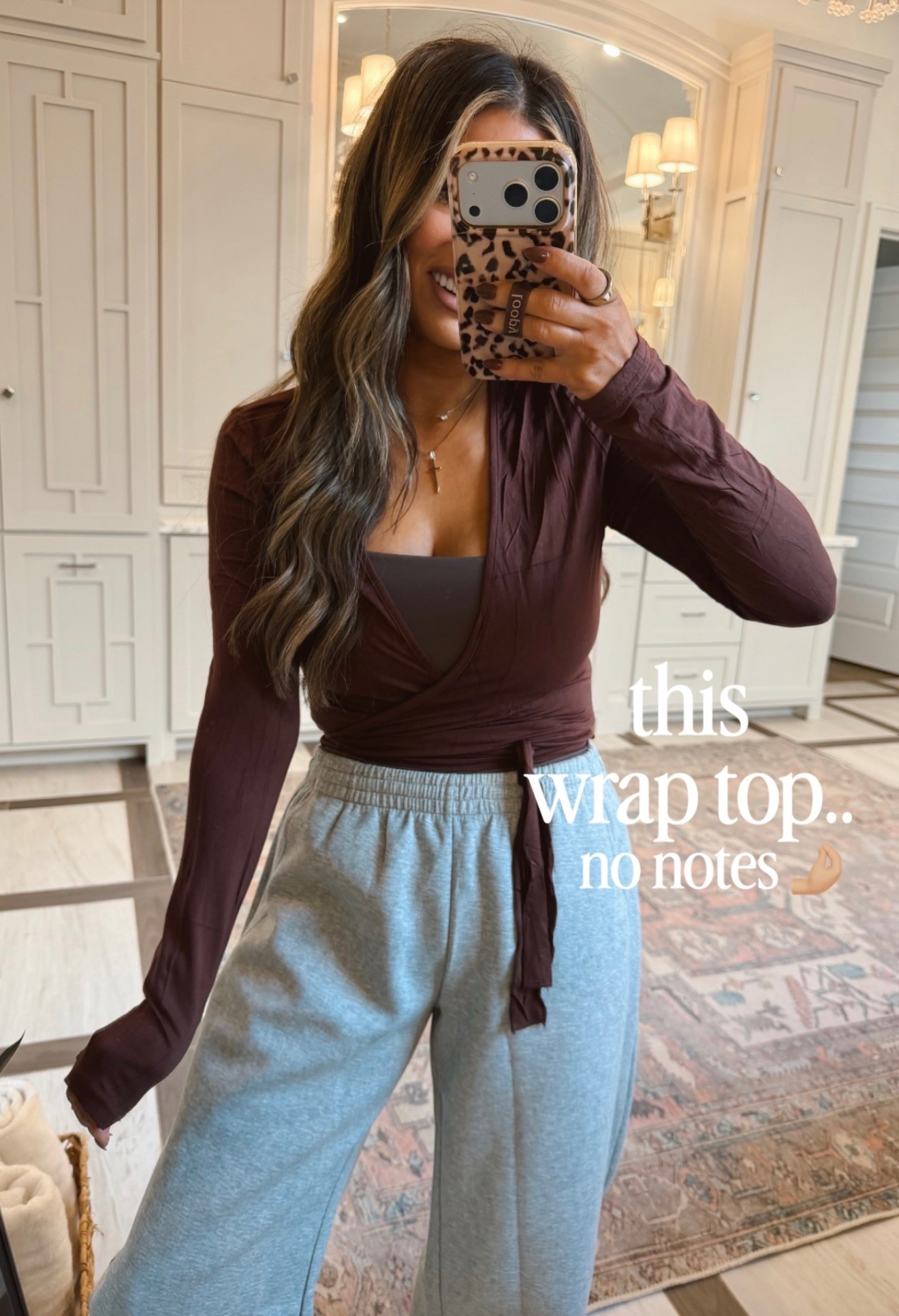 Love these wrap tops I have a few now!!

#LTKSeasonal #LTKootd #LTKmomlife