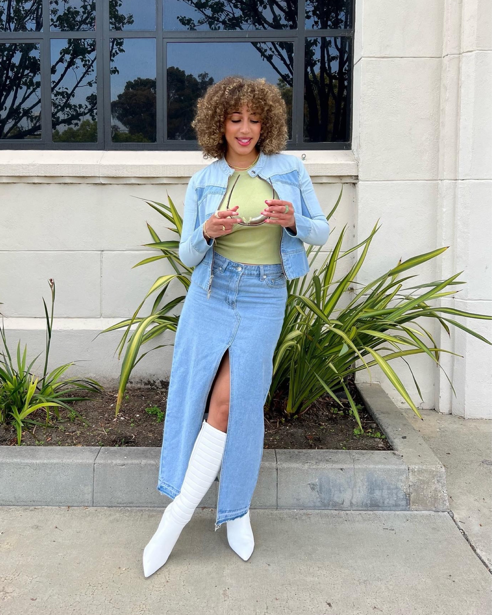 Denim skirt: Edikted