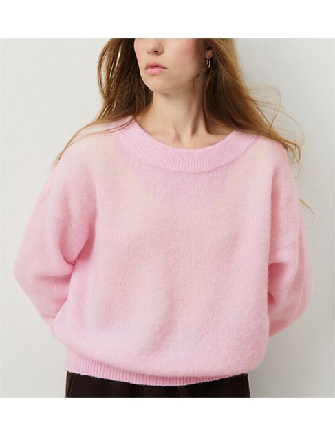 Round Neck Pullover Knit | David Jones (Australia & New Zealand)
